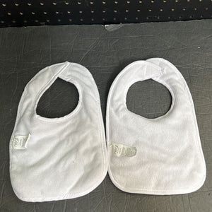 2pk Heart Bibs