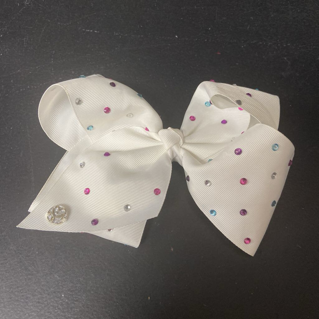 Rhinestone Hairbow Clip