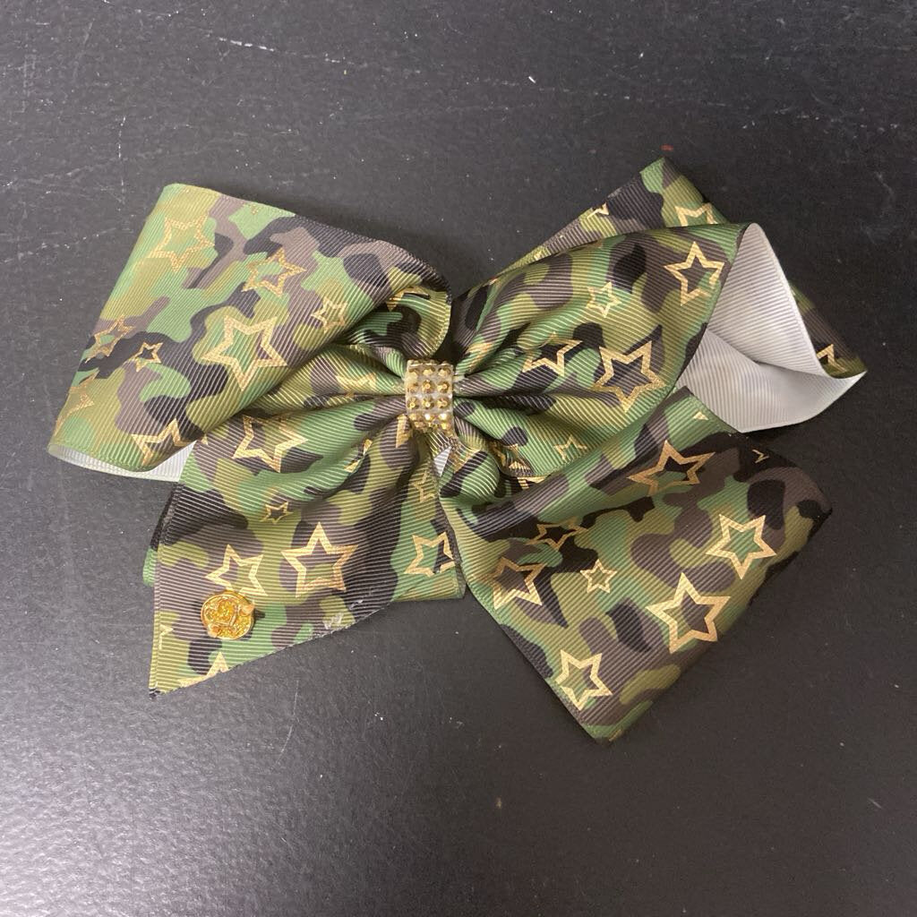 Camo Star Hairbow Clip