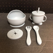 Load image into Gallery viewer, 4pc Silicone Feeding Set
