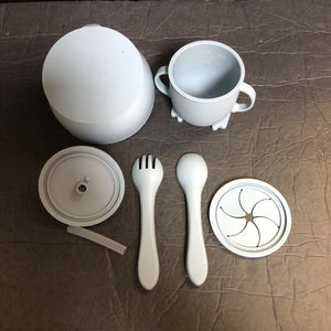 4pc Silicone Feeding Set