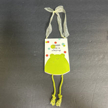 Load image into Gallery viewer, "Shhhh Baby is Sleeping"/"Baby is awake" Frog Door Sign
