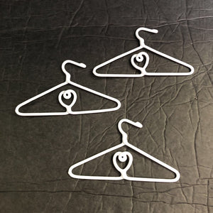 3pk Wire Hangers for 18" Doll