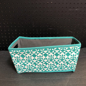 Patterned Storage Organizer Bin