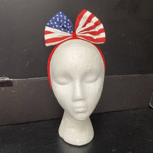 Load image into Gallery viewer, USA Bow Headband
