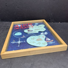 Load image into Gallery viewer, "Ahoy Matey" Treasure Map Wall Picture
