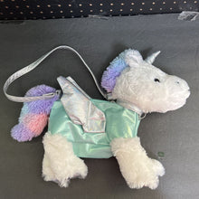 Load image into Gallery viewer, Unicorn Plush Bag (GMA Acessories)
