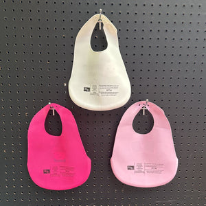 3pk Silicone Bibs