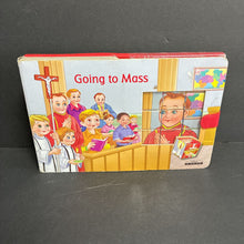 Load image into Gallery viewer, Going to Mass Picture Blocks Book-Religion (Catholic Book Publishing Corp.)
