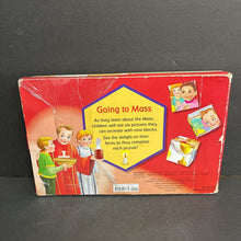 Load image into Gallery viewer, Going to Mass Picture Blocks Book-Religion (Catholic Book Publishing Corp.)
