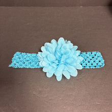 Load image into Gallery viewer, Chiffon Flower W/Crochet Headband
