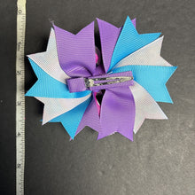 Load image into Gallery viewer, 4" frozen bowknot hairclip
