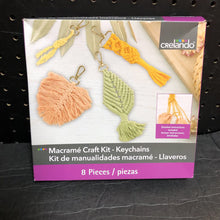 Load image into Gallery viewer, Macramé Keychains Kit
