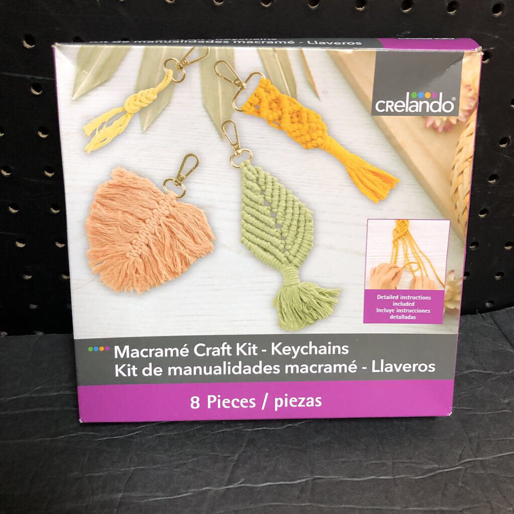Macramé Keychains Kit
