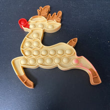 Load image into Gallery viewer, Reindeer Christmas Sensory Pop-It
