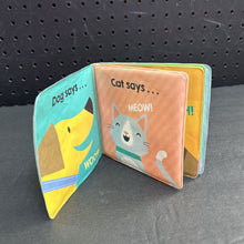 Load image into Gallery viewer, &quot;Who Says?&quot; Sensory Soft Book
