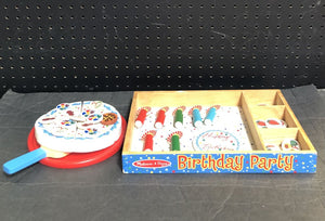 Wooden Birthday Party Set