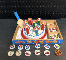 Load image into Gallery viewer, Wooden Birthday Party Set
