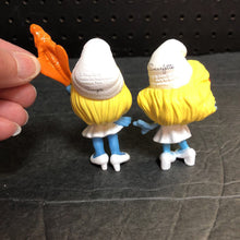 Load image into Gallery viewer, 2pk Smurfette Figures
