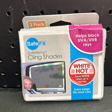 Load image into Gallery viewer, 2pk Safe Temp Car Cling Shades (NEW)
