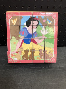 Disney Princess Wooden Cube Puzzle