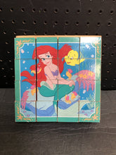 Load image into Gallery viewer, Disney Princess Wooden Cube Puzzle
