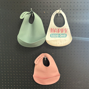 3pk Silicone Bibs