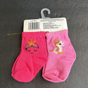 2pk Girls Socks (NEW)