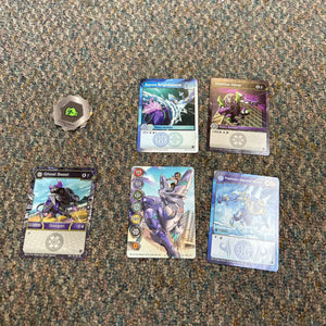 Geogon Rising Battle Matrix Board w/Figures & Cards