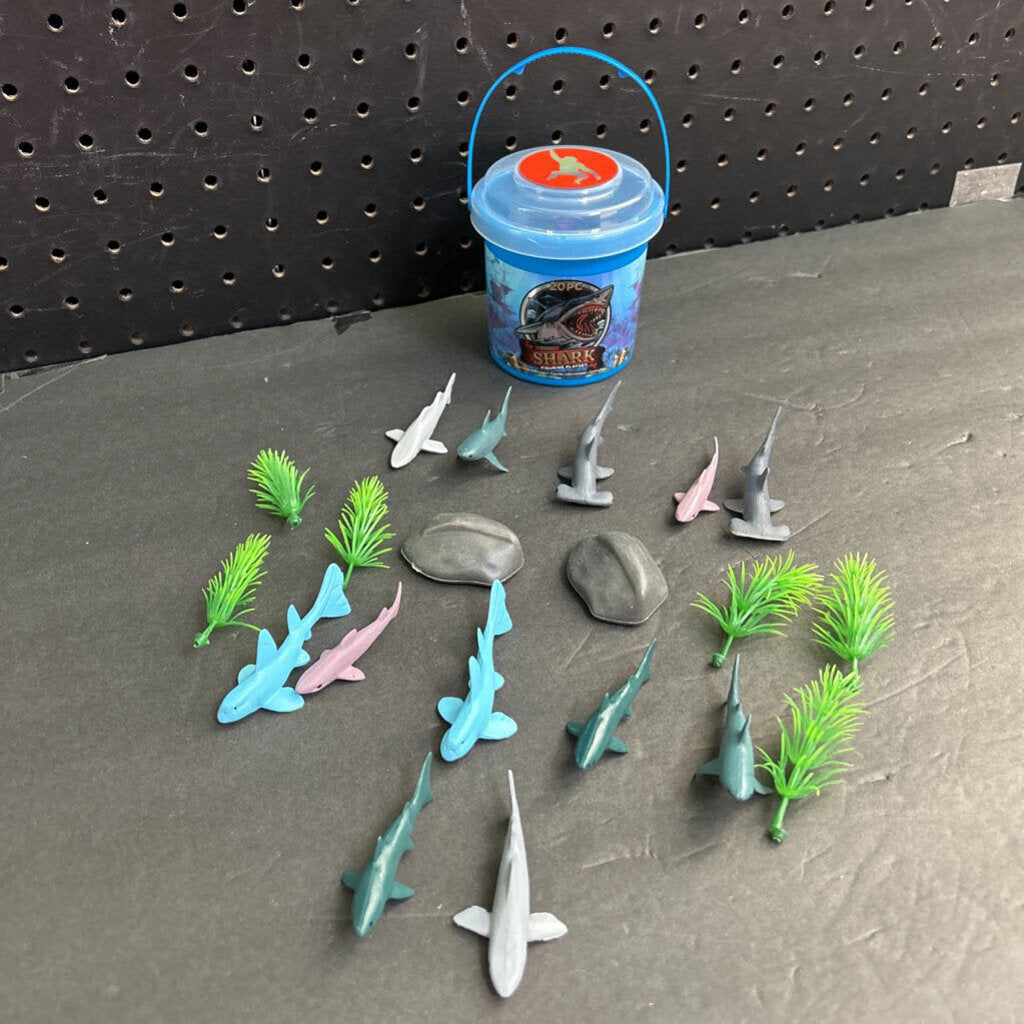 Mini Shark Figurine Set (K & M)