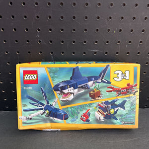 3-in-1 Deep Sea Creatures 31088 (NEW)