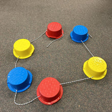 Load image into Gallery viewer, 6pc Step-A-Stones Balance Stepping Buckets (Learning Advantage)
