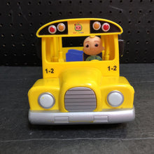 Load image into Gallery viewer, JJ Musical School Bus w/Figure Battery Operated
