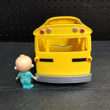 Load image into Gallery viewer, JJ Musical School Bus w/Figure Battery Operated
