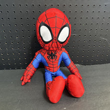 Load image into Gallery viewer, Spidey &amp; His Amazing Friends My Friend Spidey Talking Spiderman Plush Battery Operated
