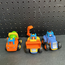 Load image into Gallery viewer, 3pk Friction Powered Construction Vehicles
