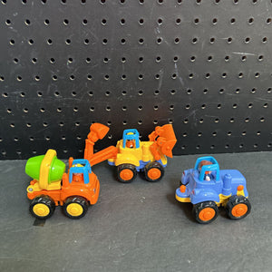 3pk Friction Powered Construction Vehicles