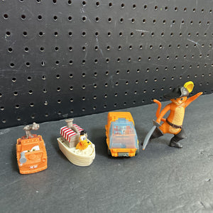 4pk Character Toys