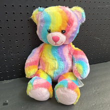 Load image into Gallery viewer, Rainbow Swirl Tie Dye Bear
