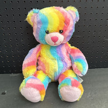 Load image into Gallery viewer, Rainbow Swirl Tie Dye Bear
