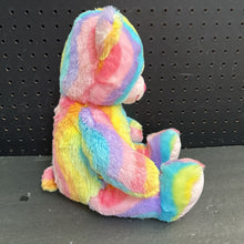 Load image into Gallery viewer, Rainbow Swirl Tie Dye Bear
