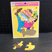 Load image into Gallery viewer, 12pc Mickey &amp; Friends Goofy Frame Tray Puzzle
