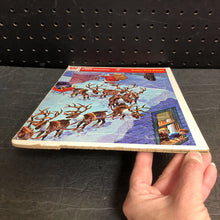 Load image into Gallery viewer, 12pc Night Before Christmas Frame Tray Puzzle 1970 Vintage Collectible
