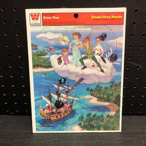12pc Peter Pan Frame Tray Puzzle