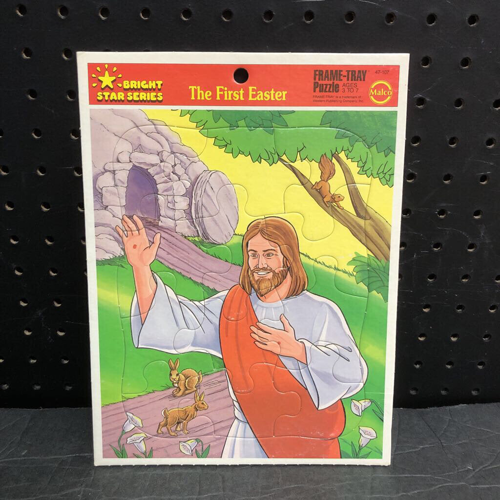 12pc The First Easter Frame Tray Puzzle (Malco)