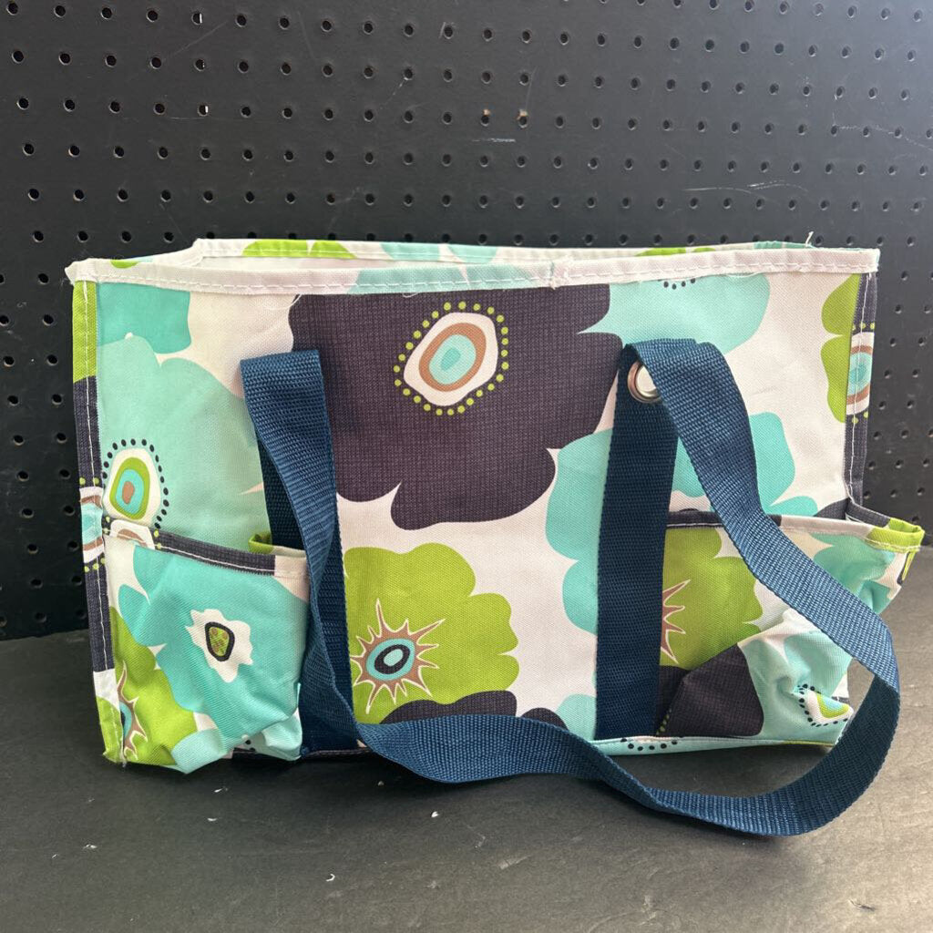 Flower Utility Tote Bag