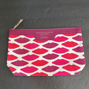 Lipstick Print Cosmetics Bag (Estee Lauder)