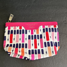 Load image into Gallery viewer, Mascara Print Cosmetics Bag (Estee Lauder)
