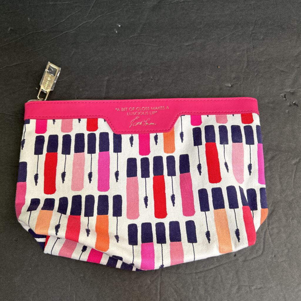 Mascara Print Cosmetics Bag (Estee Lauder)