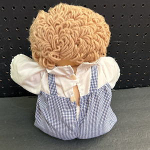 Baby Doll in Plaid Outfit 1978 Vintage Collectible